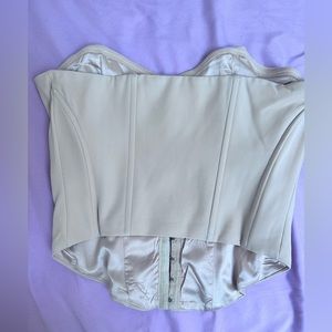 Princess Polly Archer Corset Top in Bone